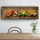 thumbnail image 2 of 1pc Canvas Painting, Grains Spices Spoon Peppers Painting, Wall Art Decor, For Living Room, Dining Room, No Frame, 19.68*59.05inch, 2 of 4