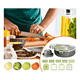 thumbnail image 3 of Cortador Rebanador De Verduras 9 En 1 Multifunción, 3 of 4