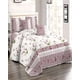 thumbnail image 3 of Cubrecamade Verano Plaza Y Media Diseño Flores Blanco, 3 of 4