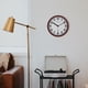 thumbnail image 4 of Reloj Pared 22 cm Rojo Circular Plastico, 4 of 5