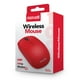 thumbnail image 3 of Mouse Inalámbrico Maxell 1200 DPI MOWL-100 Rojo, 3 of 4