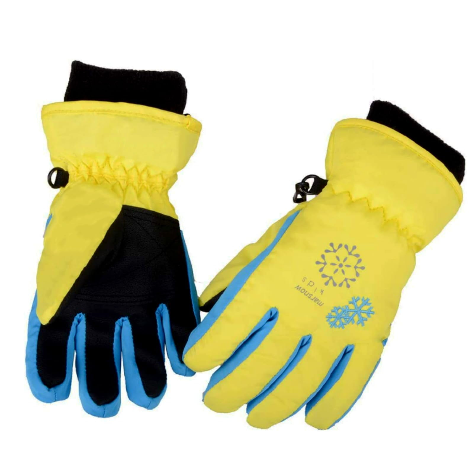 Guantes De Esquí De Invierno Azarxis Impermeables Para Niños De 6 A 8 Años