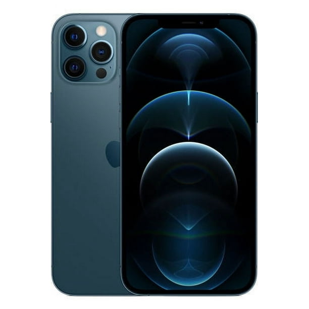 Iphone 12 Pro Max Restaurado - Completamente Desbloqueado - 512 Gb Azul Pacífico (reacondicionado)