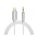 thumbnail image 2 of Cable Auxiliar Para iPhone/iPad Lightning A Jack 3.5mm Macho, 2 of 4