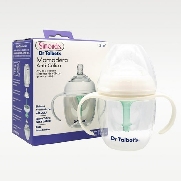 Mamadera Autoesterilizable y Anticolico 180ml