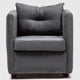 thumbnail image 1 of Poltrona Caburga Tela Gris, 1 of 3