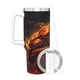thumbnail image 3 of Flash Man Vaso aislado de acero inoxidable con asa, diseño temático, regalo para familia, amigos y fans; incluye pajita y encaja en el portavasos estándar, 40 oz, 3 of 6