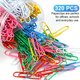 thumbnail image 4 of Clips de papel AZUREAL 5 cm coloridos 320 piezas jumbo, 4 of 7
