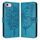 thumbnail image 5 of Funda Cartera Mariposa Para Iphone 17e Con Soporte Y Ranuras Para Tarjetas Azul, 5 of 5
