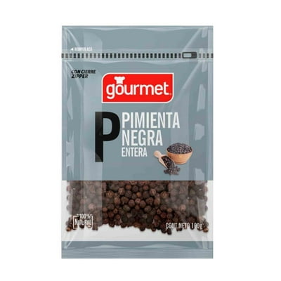 Pimienta Negra Entera 100 G Gourmet