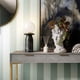 thumbnail image 2 of Lámpara TOV Furniture Globe de mármol ónix negro de 12 cm, 2 of 6