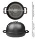 thumbnail image 2 of Olla Holandesa Cuisiland de 25 cm de Hierro Fundido con Tapa Tipo Cloche, 2 of 8