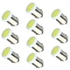 thumbnail image 1 of 10 Unids BA9S COB LED Dash Dash / Meter / Lection Light Side Wedge Bombillas Blanco, 1 of 5