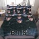 thumbnail image 1 of Kpop BTS Girl Duvet Cover Set Soft Comfortable Bedding Sets 3 Pieces Ultra Soft Skin-Friendly Comforter Cover Set, 1 of 5