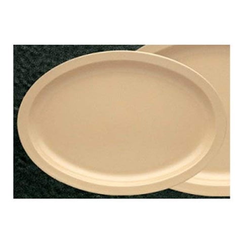 Bandeja Yanco Colección Nessico De Melamina, 30 Cm, Color Blanco (Caja De 24)