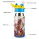 thumbnail image 3 of La casa búho Botella de Agua con Tapa Pop Top de Un Toque, Acero Inoxidable, a Prueba de Fugas, para Deportes, Botella Infantil azul 12 oz, 3 of 6
