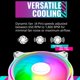 thumbnail image 5 of Ventilador Master MasterFan MF120 Halo White 120 mm ARGB, 5 of 9