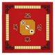 thumbnail image 3 of Mahjongg Mat Antideslizante Mahjong Accesorios Mantel Para Juegos De Escritorio De Cartas Rojo, 3 of 3
