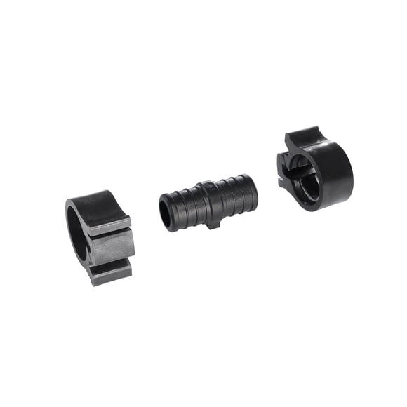 Acoplamiento Flair-It Central PEXLOCK 30846 3/4", Negro