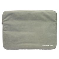 Tecnolab - Funda Notebook 15 Pulgadas Elegante Y Resistente Gris - Ps