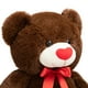 thumbnail image 2 of Peluche Hollyhome Oso 90 cm Corazón Rojo, 2 of 3