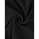thumbnail image 5 of INSPIRE CHIC Falda de Maternidad con Bolsillos Sobre el Vientre Maxi de Cintura Alta Línea A Sólida Elástica Falda de Trabajo Elástica Ropa de Oficina Grande Negra, 5 of 6