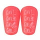 thumbnail image 1 of 2 Uds Mini Espinilleras De Fútbol Protección De Piernas Para Deportes Al Aire Libre Juego De Fútbol Rosa 8cm X 5cm, 1 of 3