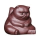 thumbnail image 1 of Mini Estatua De Gato, Escultura De Gatito, Figuras De Gatito En Miniatura Para Coche De Jardín Interior, Violeta Profundo, 1 of 6