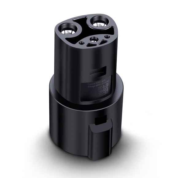 Adaptador De Carga J1772 A Tesla 80a (250 V) Negro