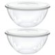 thumbnail image 1 of Tazones de Servir PLASTICPRO 1350 ml (2 unidades) con tapas, 1 of 9