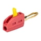thumbnail image 4 of 4mm Banana Plug Práctico Cable De Alambre Conector Para Placas De Pared Y Receptores Rojo, 4 of 5