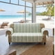thumbnail image 2 of Sofá de dos plazas reversible Slipcover Barefoot Bungalow Atlantis Jade, 2 of 7