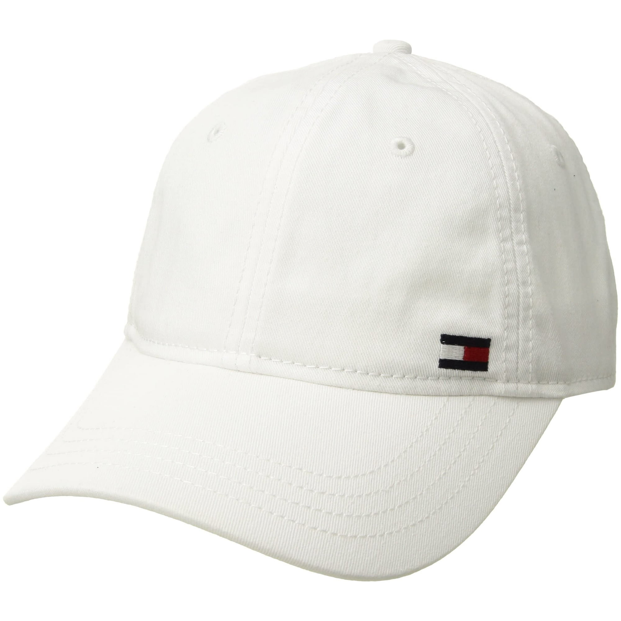 Gorra Tommy Hilfiger Billy Corner Con Bandera Para Hombre, Color Blanco Clásico