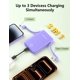 thumbnail image 4 of Power Bank miisso 10000 mAh con cable integrado - Morado, 4 of 8