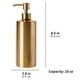 thumbnail image 5 of Dispensador de Jabón YEW DESIGN 425 ml de Latón y Acero Inoxidable, 5 of 6