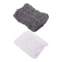 Magideal - 2 Piezas De Tela De Gasa De Halloween De Miedo Tela Espeluznante Tapiz Cortina Colgante Tela De Gasa Para Paredes Techos Puertas Entradas De Actuación