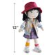 thumbnail image 3 of Muñeca de Peluche HABA Yuki 30 cm Cabello Negro Lavable, 3 of 7