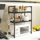 thumbnail image 4 of Rack Organizador Multiusos 3 Niveles Plástico Resistente, 4 of 7