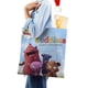 thumbnail image 4 of The Cuddlies Bolso de tela con estampado de lienzo para mujer, bolsa de compras reutilizable y estética, con cremallera interior, regalo para mujer, 35 × 40 cm., 4 of 6