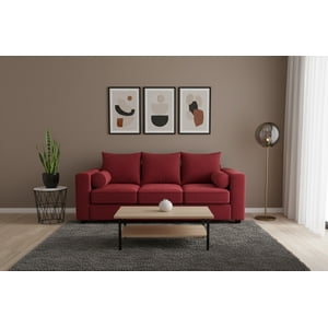 Fancy Hogar - Sofa Princess 3 Cuerpos Felpa