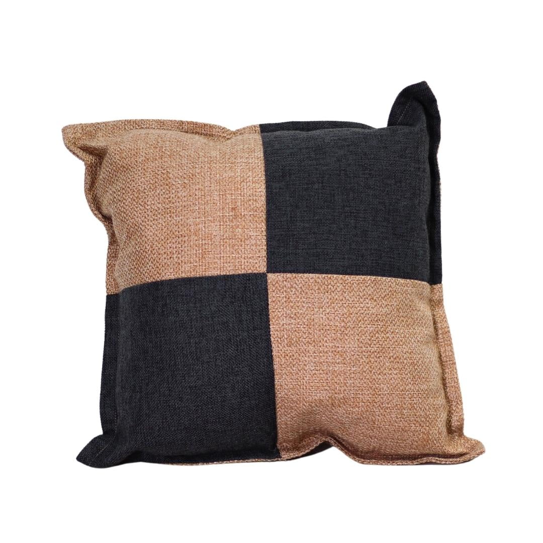 Máxima Design - Cojín Gabriela Negro Beige Omega 50x50 Cm