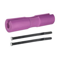 Ioensy - Almohadilla Para Barra, Almohadilla Para Sentadillas, Almohadilla Antideslizante Para Puente De Glúteos Para Empujes De Cadera, Entrenamiento En Gimnasio, Violeta