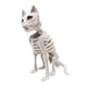 thumbnail image 3 of Esqueleto De Gato Sentado, Decoración De Halloween, Versátil Y Espeluznante, Material PP Blanco, 3 of 5