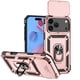 thumbnail image 1 of Funda Resistente Anillo Soporte iPhone 17 Pro Privacidad Cámara Montaje Magnético Oro rosa, 1 of 6