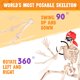 thumbnail image 5 of Decoración de Halloween Esqueleto JOYIN Pirata Posable de 153 cm, 5 of 9