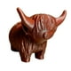 thumbnail image 1 of Figura De Vaca Mini Recuerdos Regalo Adorno Artesanal Para Oficina Chimenea Gabinete S Granate, 1 of 3