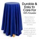 thumbnail image 4 of Tela polar azul rey de 2 yardas, 100% poliéster, 152 cm de ancho, 4 of 6
