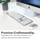 thumbnail image 5 of Teclado Macally WKEYHUBMB con Cable USB y 2 Puertos de Aluminio, 5 of 7