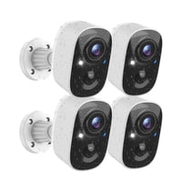 Cámaras De Seguridad Maxiviz Wireless Outdoor 2K Color Night Vision