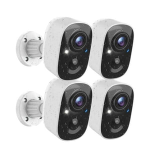 Cámaras De Seguridad Maxiviz Wireless Outdoor 2K Color Night Vision